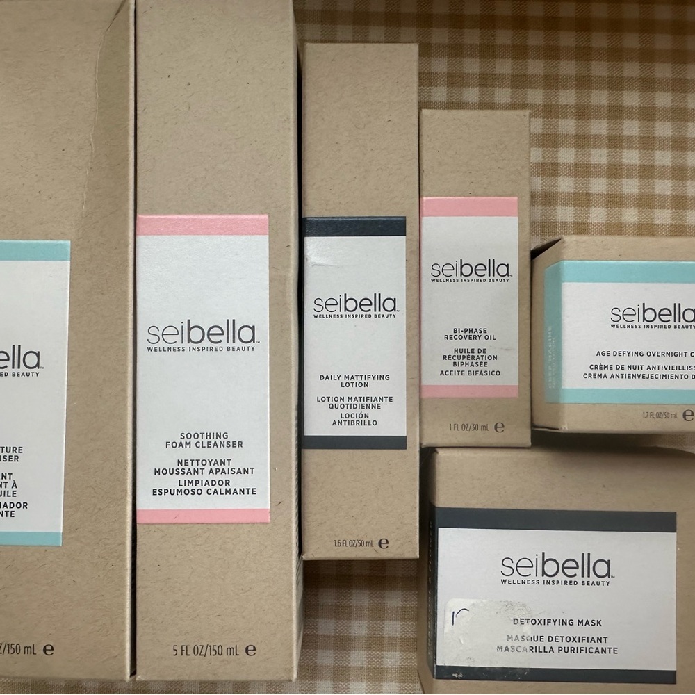 Seibella Skincare Set ⭐️ steal of a deal- 6 full size amazing products ⭐️